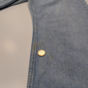Jean Wrangler Homme Vintage Bleu Clair W38 L34 Denim Pantalon Coupe Droite Chic