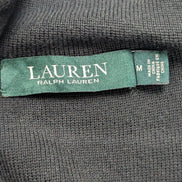 Gilet Blazer Lauren Ralph Lauren Femme M Noir Doublé Coton Boutonné