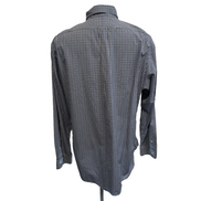 Chemise Ralph Lauren XL Classic Fit Bleue Carreaux Coton Made in Hong Kong