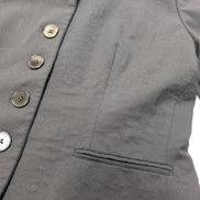 Veste Blazer Lauren Ralph Lauren Femme M 38 8P Noir Laine Stretch