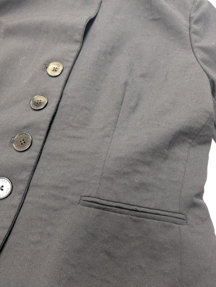 Veste Blazer Lauren Ralph Lauren Femme M 38 8P Noir Laine Stretch