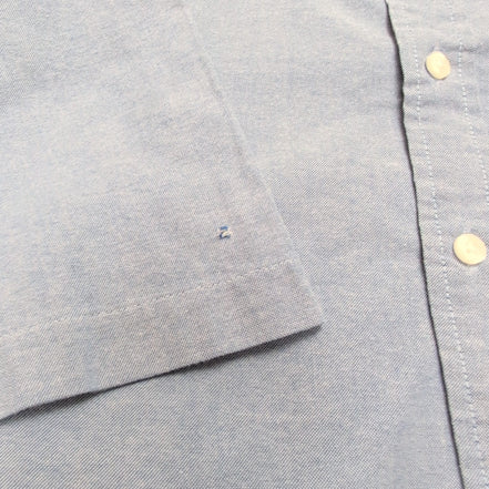 Chemise L.L. BEAN Homme XL Tall Bleu Clair Manches Courtes Poche