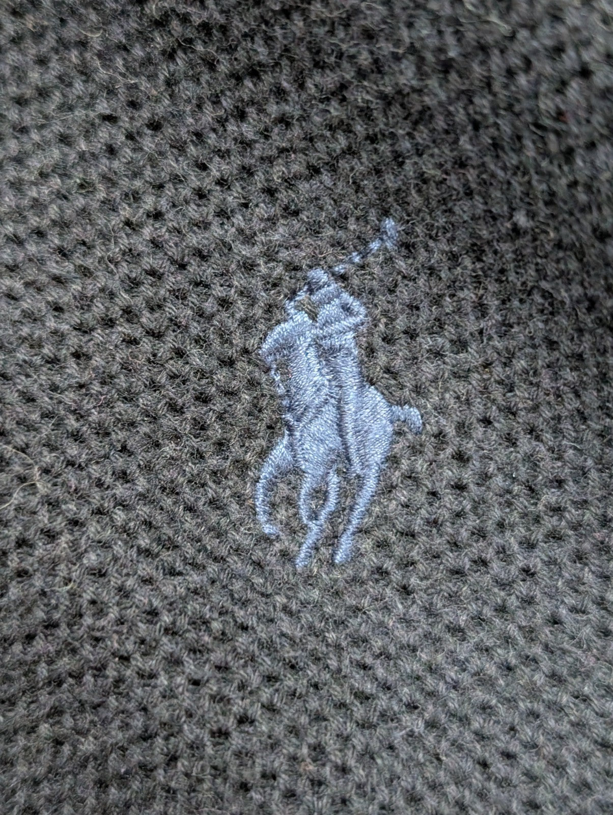 ➜ Pull POLO Ralph Lauren Col Zippé Pima Coton Bleu Marine - Taille XL