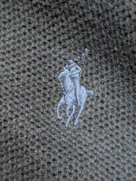 ➜ Pull POLO Ralph Lauren Col Zippé Pima Coton Bleu Marine - Taille XL