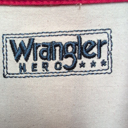 Chemise Wrangler modèle Hero rouge robuste 2 poches manches courtes L