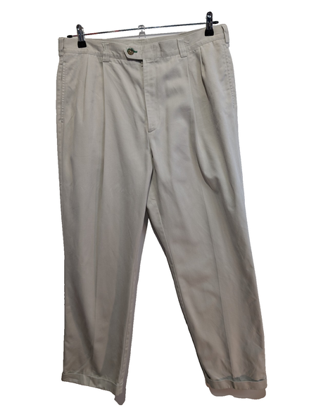 Pantalon Chino Vintage TOMMY HILFIGER Crème 🏷️ Taille W38 (Taille 44cm)