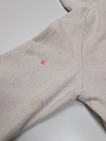 The North Face Sweat à Capuche Blanc - Logo Noir Frontal - Taille M Femme