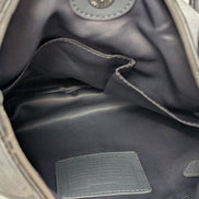 Sac à main Coach Signature gris toile cuir bandoulière