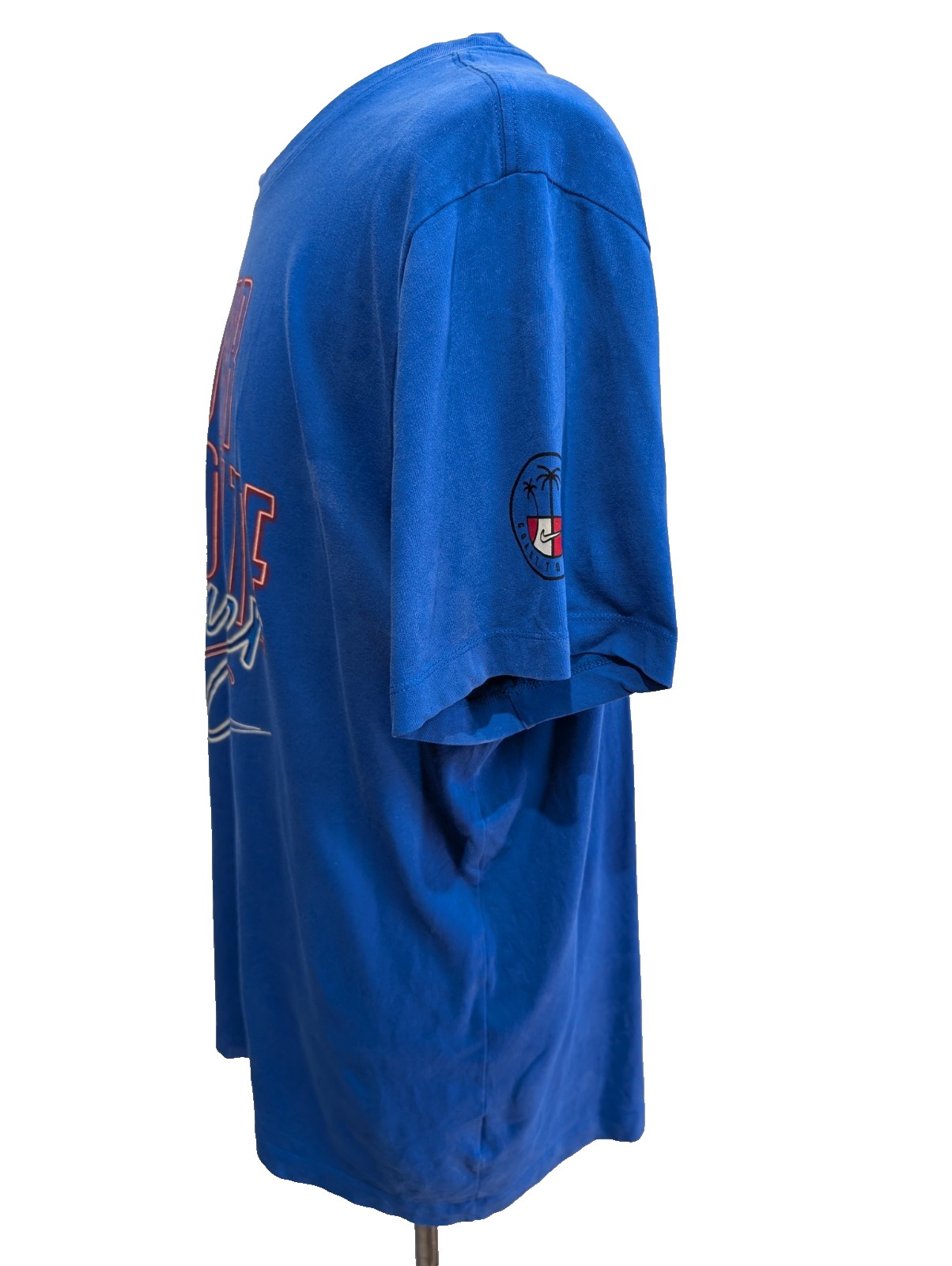 NIKE Dri-FIT T-SHIRT The Tee XL Coast To Coast Bleu Sportwear |108T