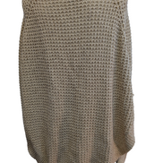 Pull Ralph Lauren (Lauren) Femme L Grosse Maille Style Cape Crème Vintage 🏷️