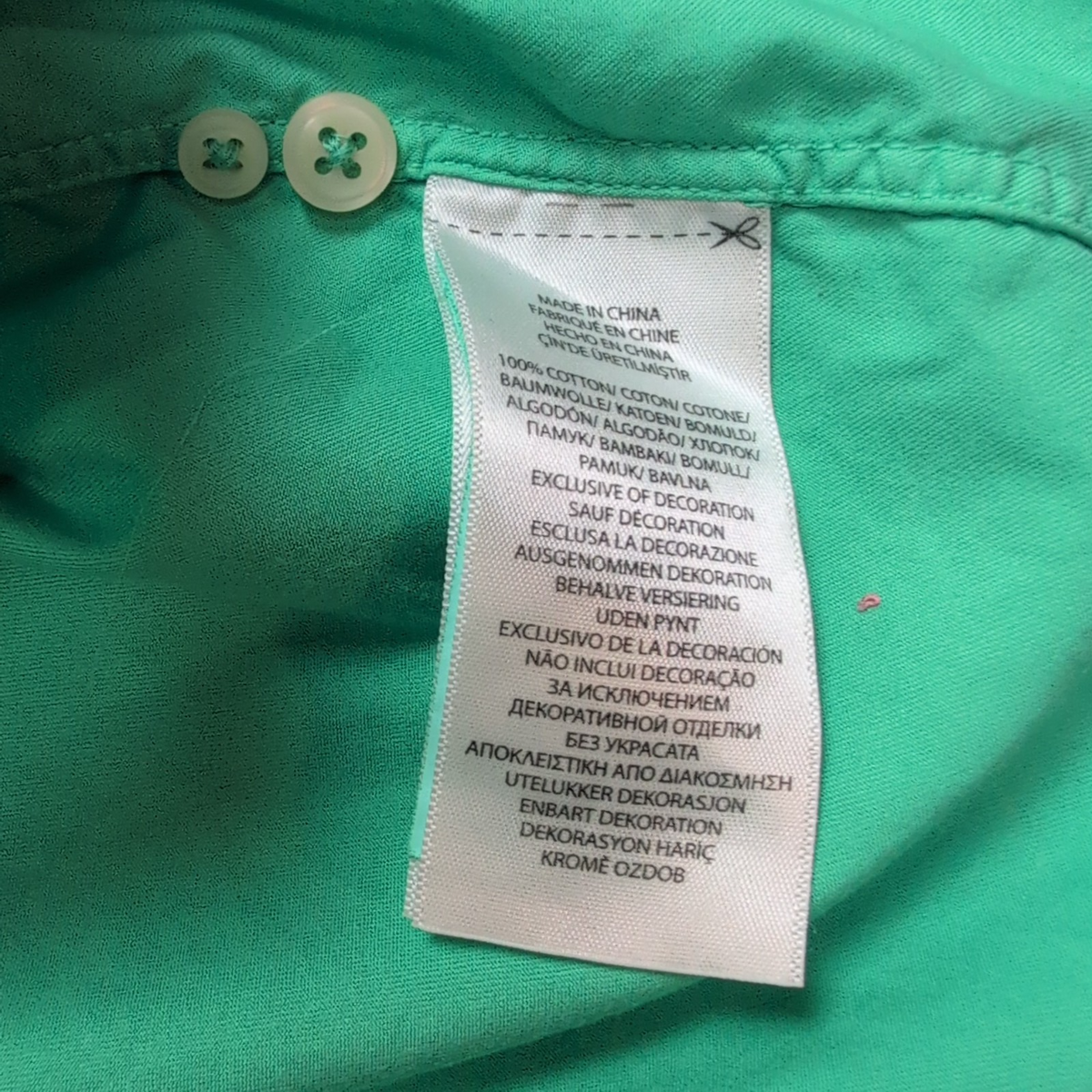 Chemise Ralph Lauren Homme M Vert Pomme Logo Violet Manches Courtes