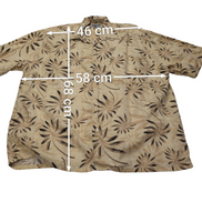Chemise hawaïenne Un Tied manches courtes taille M #587 hawaienne