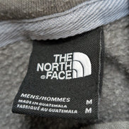 The North Face Sweat à Capuche Gris - Logo Blanc Sérigraphié - Taille M