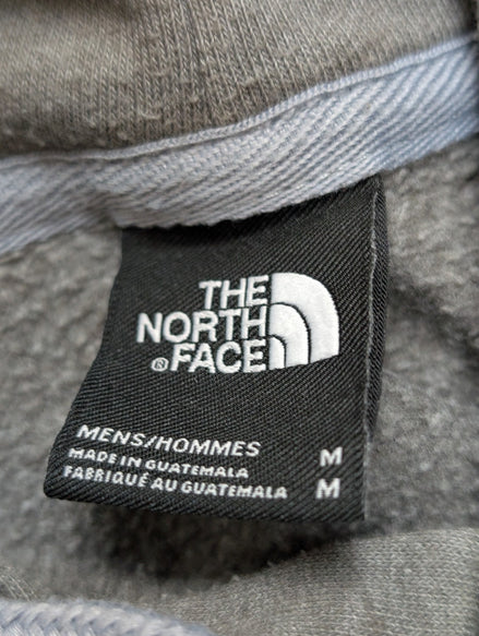 The North Face Sweat à Capuche Gris - Logo Blanc Sérigraphié - Taille M