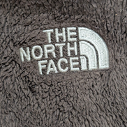 Veste Polaire The North Face Poils Longs Marron Brodée - Taille M
