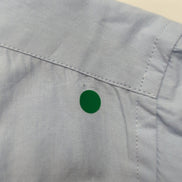 Chemise Todd Shelton L Neuve Étiquette Slim Fit 100% Coton Bleu Unie