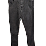 Jean Levi's 721 High Rise Skinny Stretch Noir Profond W32 L30 T42 Vintage Chic
