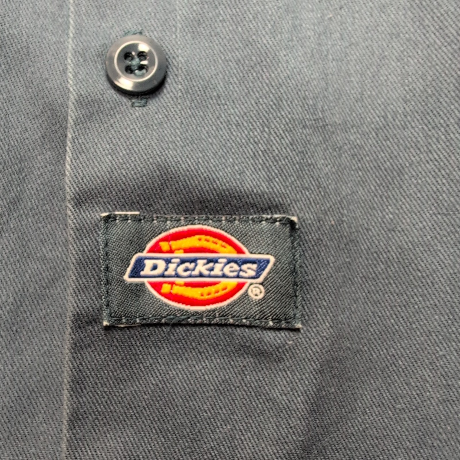 Chemise Dickies XL Bleu Workwear Manches Courtes Poche Stylo manches courtes