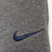 Pantalon Jogging NIKE VINTAGE Gris S (36/38) Femme Wide Leg 100% Coton Bande