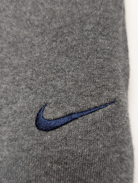 Pantalon Jogging NIKE VINTAGE Gris S (36/38) Femme Wide Leg 100% Coton Bande
