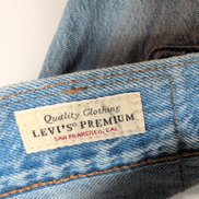 Levi’s 501 Jean Homme W33 L34 Bleu Clair Vintage Pantalon Bouton