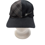 Casquette NIKE GOLF Vintage Noire et Grise Tour de tête 58 cm Sans Réglage
