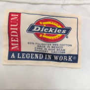 Chemise Dickies Workwear M Blanc Manches Courtes Made in Mexico Poche Stylo