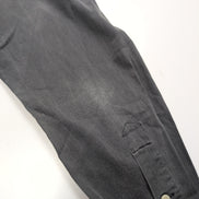 Chemise Ralph Lauren M Gris Anthracite Vintage Logo Rouge Coton Singapore