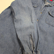 Wrangler chemise jean vintage bleu 2 poches à rabat taille M