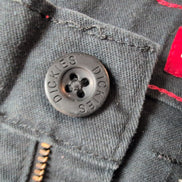 Short Dickies Chino Noir Garçon 16 Ans Taille Réglable Très Bon État