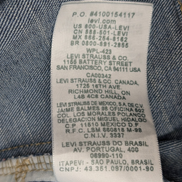 Jean Levi's 535 Femme Bleu Super Skinny Legging Stretch W24 T34