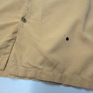 Chemise Hawaïenne Tommy Bahama XL Soie Jaune Boutons Bois Vintage