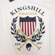 Débardeur Kingshill Polo Club 2XL Blanc Neuf Étiquette 100% Coton