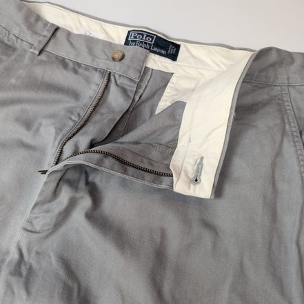 Pantalon Chino Polo Ralph Lauren W36 L32 Gris 100% Coton Homme