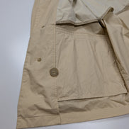 Manteau Hugo Boss Homme M Veste Imper Coton Crème Classique Trench 48