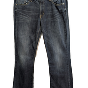 Jean Levi's 518 Femme Bleu Super Low Bootcut Flare W31 L32 Vintage