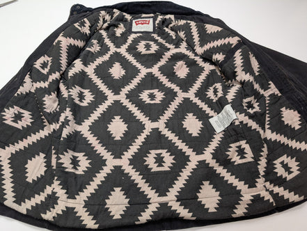 Manteau Mi-Long homme LEVI'S Coton Épais Doublé Motif Aztèque - Taille S