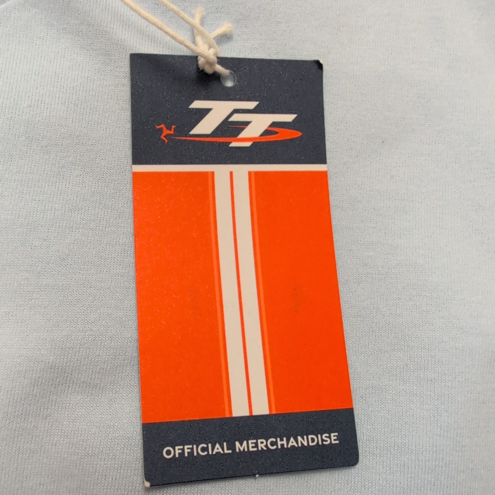 T-shirt TT Isle of Man Tourist Trophy 2025 XL Bleu Ciel Neuf 100% Coton