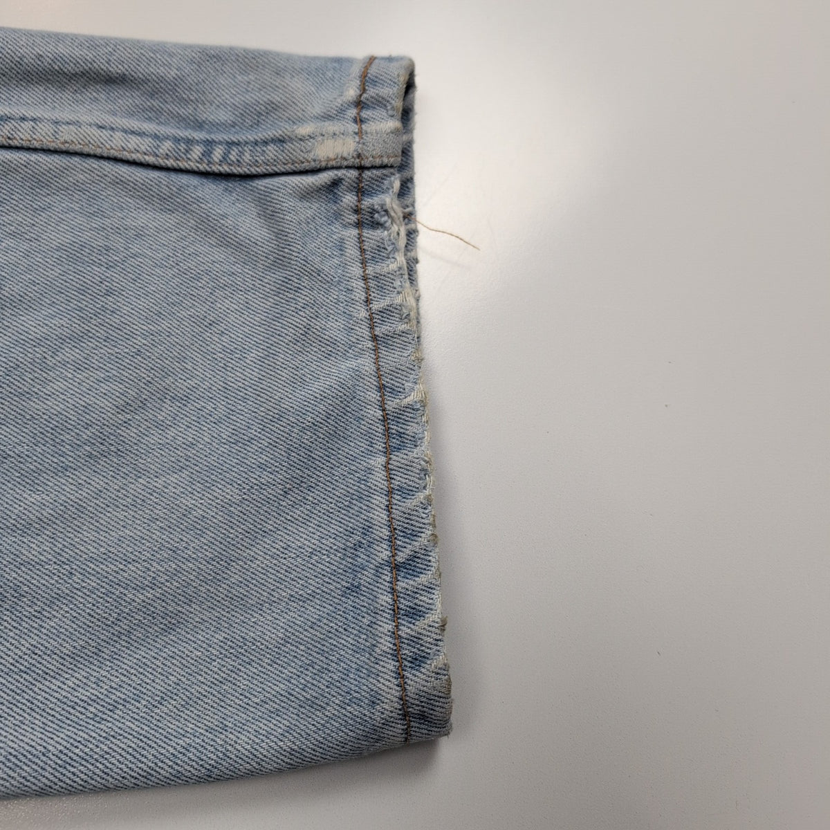 Levi’s 501 Jean Homme W38 L34 Bleu Clair Vintage Pantalon Bouton