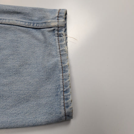 Levi’s 501 Jean Homme W38 L34 Bleu Clair Vintage Pantalon Bouton