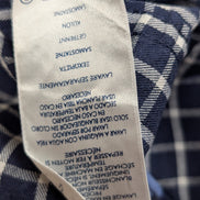 👕 CHEMISE CHAPS EASY CARE TWILL XL (TG) CARREAUX BLEU MARINE 60% COTON