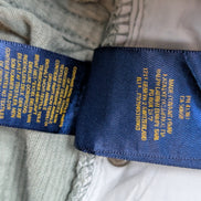 Pantalon Velours Côtelé Polo Ralph Lauren W28 L28 Gris Homme Vintage Jean