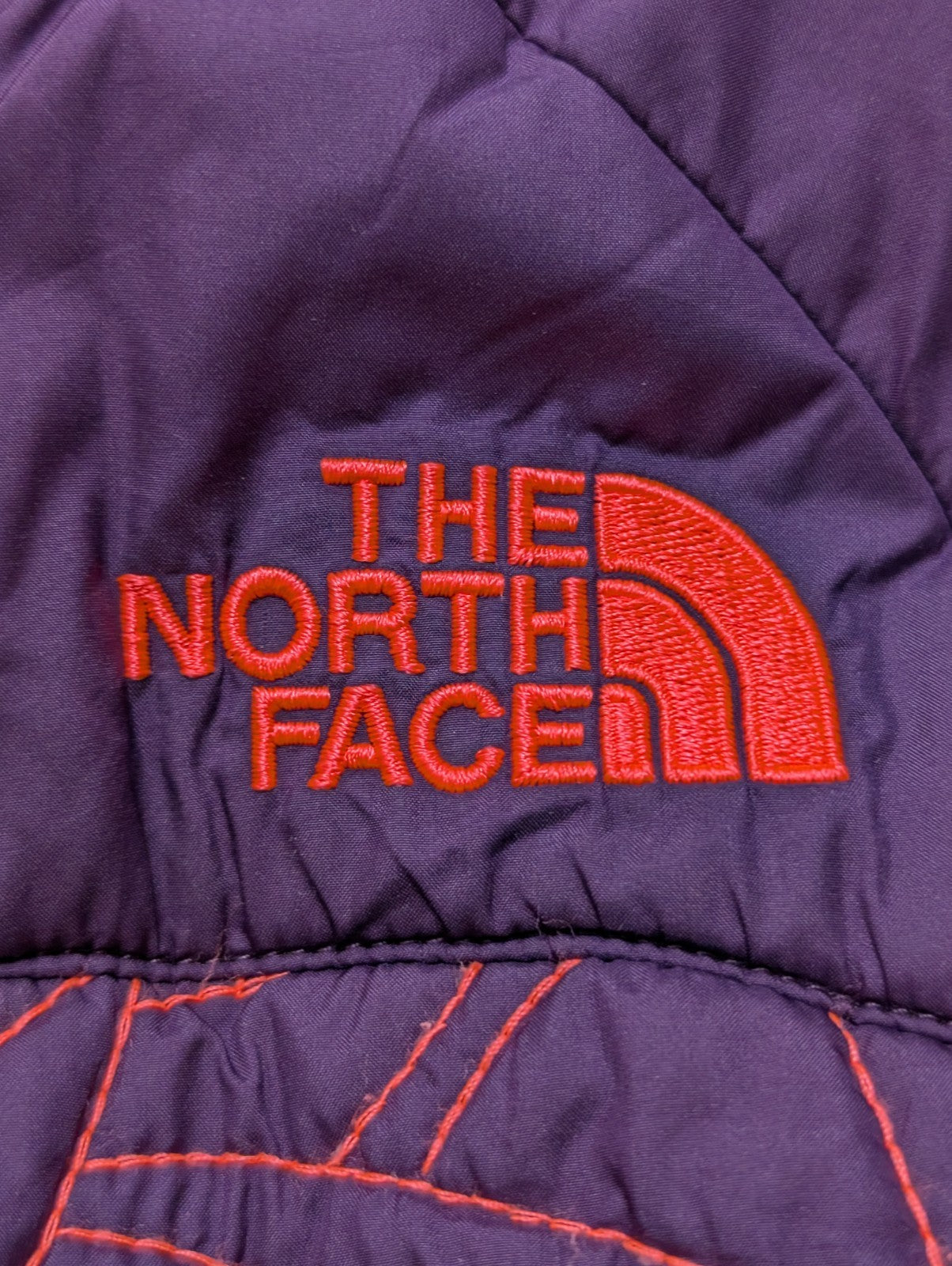 Veste Matelassée The North Face Violet Motifs Lotus Fluo - Taille S M
