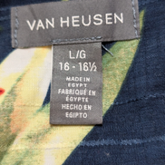 Chemise Hawaïenne Van Heusen 100% Polyester Motif Floral - Taille L/G