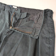 Pantalon Chino Polo Ralph Lauren W38 L32 Noir Logo Vert Coton