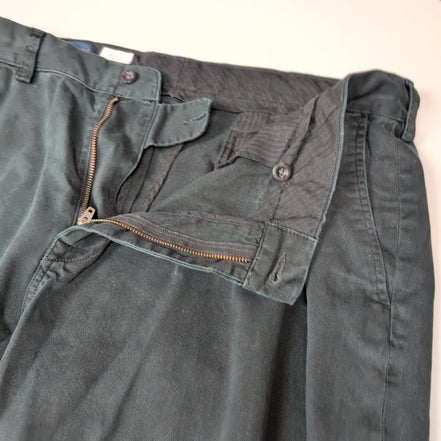 Pantalon Chino Polo Ralph Lauren W38 L32 Noir Logo Vert Coton