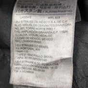Jean Levi's 710 Super Skinny Femme Noir W30 L30 T38 - Look Grunge