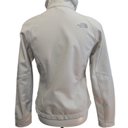Veste Softshell TNF APEX Femme XS Blanche Coupe-Vent Polaire Technique
