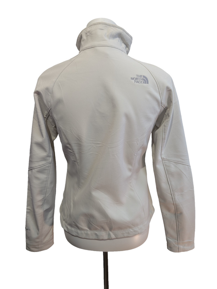 Veste Softshell TNF APEX Femme XS Blanche Coupe-Vent Polaire Technique