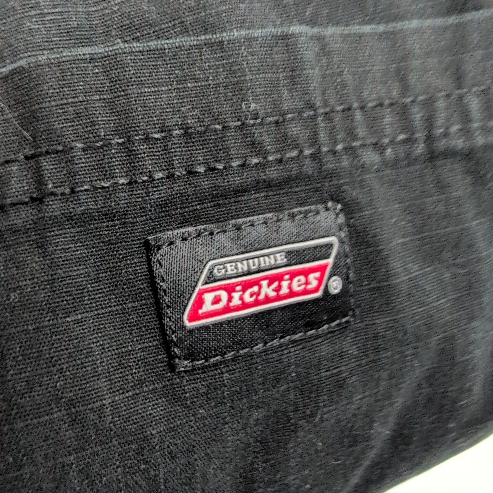 Short Dickies Workwear Noir Homme W38 Ripstop Coupe Droite Très Bon État